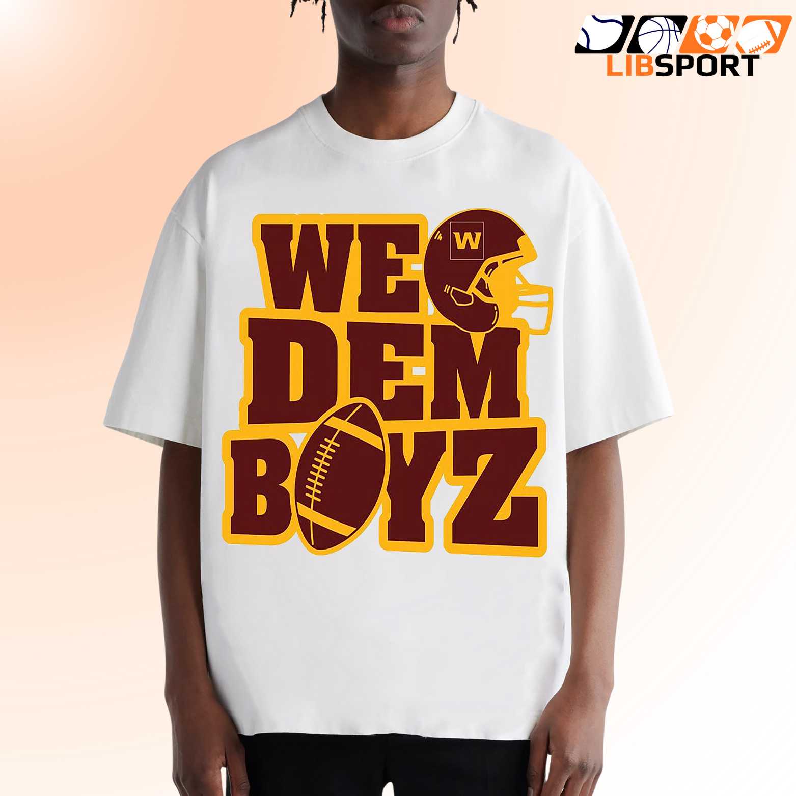 Unisex Washington Football Tee, We Dem Boyz Graphic T-Shirt, Nfl Sport Shirt